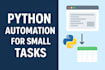 automate a small repetitive task using python