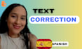 review and correct texts in native spanish