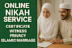 conduct your online nikah as a certified islamic imam