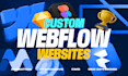 design custom webflow website, modern, fast, responsive and SEO optimized