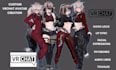 create custom vrchat avatar, vrc character, vtuber model, vroid model