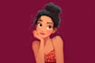 do disney style cartoon portrait