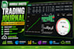 create a google sheets trading journal with analytics dashboard