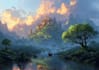 design detailed fantasy landscapes and environments