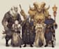 create a custom dnd party character illustrations