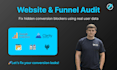 audit and optimize your website or funnel to boost conversions