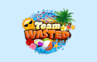 design fun bold summer party soca dance hall music logo