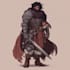 fantasy character and dnd character illustration