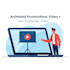 create app and website promo animations