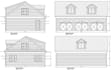 create garage floor plan, elevation, section drawings for city permit approval