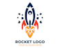 do wonderful super travel, rocket logo design