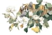 draw an animal and botanical illustration