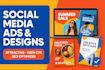 design eye catching social media posts,fb ig ads, banners, flyers and brochures