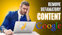 remove mugshots false news article criminal record court case on google
