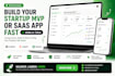 build your startup mvp or saas app fast using ai tools cursor, replit etc