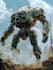 do high quality creature artwork in the mecha robot style