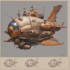 draw custom spaceship sci fi steampunk nft
