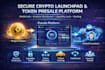 build a crypto token presale and launchpad platform with investor dashboard