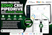 setup, automate, integrate zoho projects, zoho CRM and pipedrive
