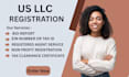 register dissolve llc US llc close corporation apply for ein itin boi report