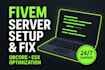 build, fix, and optimize your complete fivem server fast