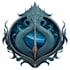 draw a fantasy book novel series logo