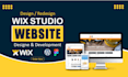 design wix studio website, redesign wix studio website, figma to wix studio