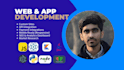 develop, design, build, debug websites, web and mobile apps as a full stack dev