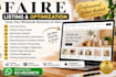 set up your faire wholesale store and upload products
