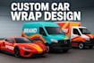design awesome car  wrap, van, vehicle, truck, design on your cars