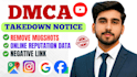 delete mugshot,negative news link damaging content from google search under dmca