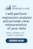 perform regression analysis with interpretation of your data