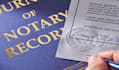 be online notary public notarize usps form 1583 notary service notarization ron