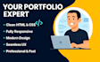 build a modern, responsive portfolio for your creative work