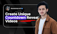 create unique animated countdown timer custom videos