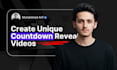 create unique animated countdown timer custom videos