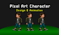 create professional 2d game characters and sprite animations