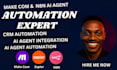 fix make com automation error crm automation n8n workflow ai agent make scenerio