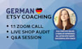 do etsy consultations shop audit business coaching mentoring