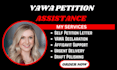 provide vawa petition assistance with professional declaration drafting faster