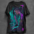 make tshirt and apparel design with cyberpunk style