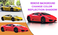 do car photo editing, automotive car bg remove and replace