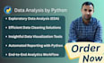 clean, analyze, and visualize your data using python