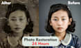 restore old photos colorize and fix blurry images in 24 hours