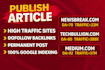 publish article on medium,com newsbreak, techbullion seo guest post service