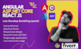 develop a web application for you in asp dot net mvc and dot net core