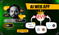 do ai website, ai web application, saas app, ai software developer