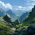 draw environment concept art, fantasy worlds