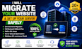 migrate your website and set up your server safely