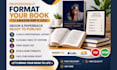 design incredible paperback, ebook cover, amazon cover,